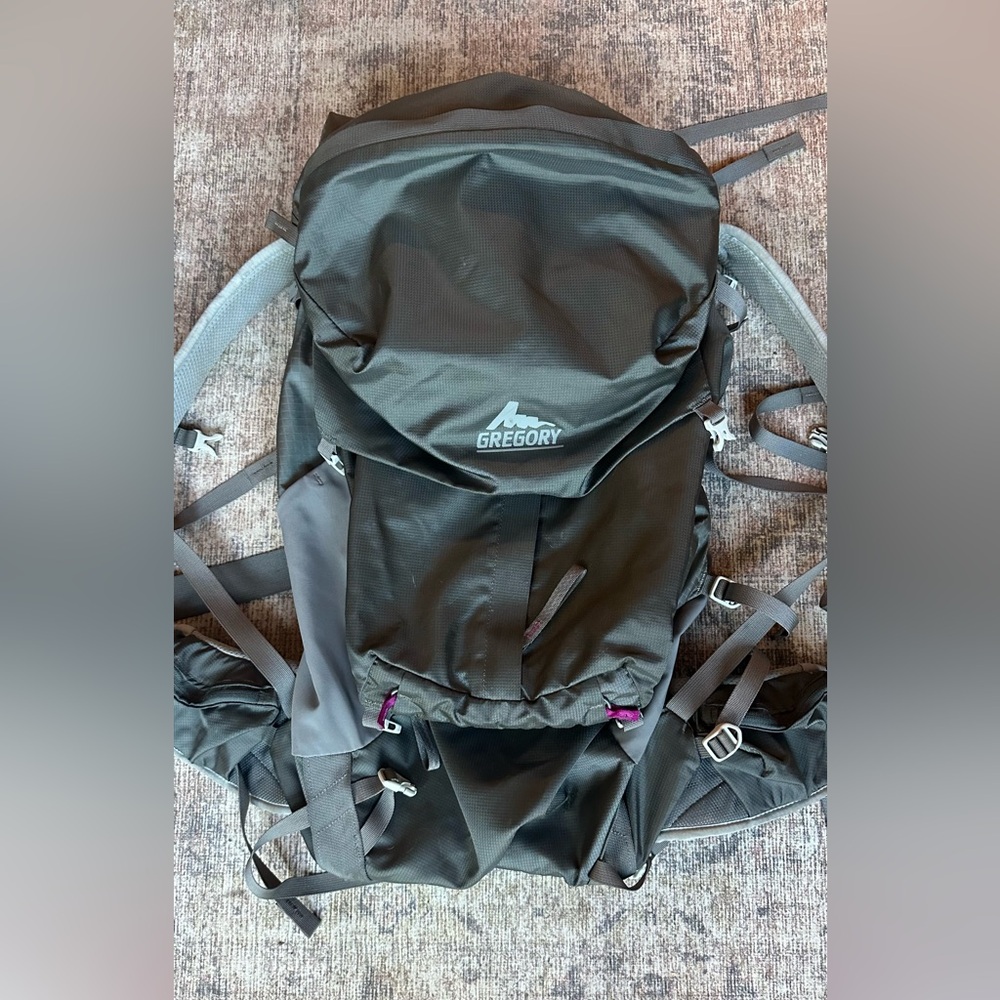 Gregory Women’s Backpacking Backpack Grey/Purple